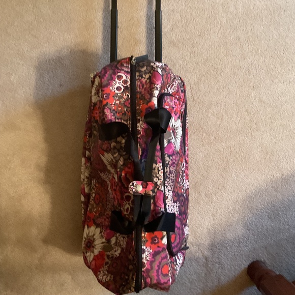 Vera Bradley rolling duffle - Picture 3 of 6